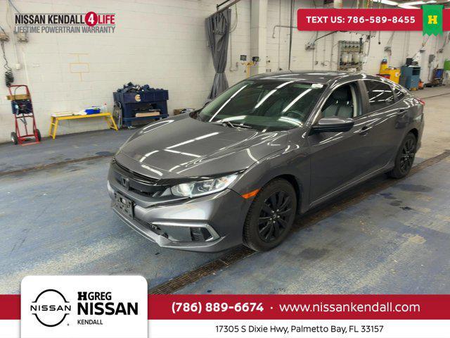 used 2019 Honda Civic car, priced at $15,498