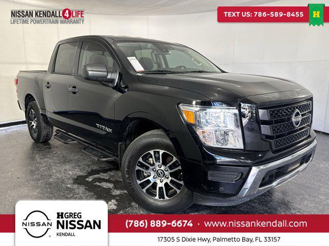 used 2024 Nissan Titan car, priced at $29,998