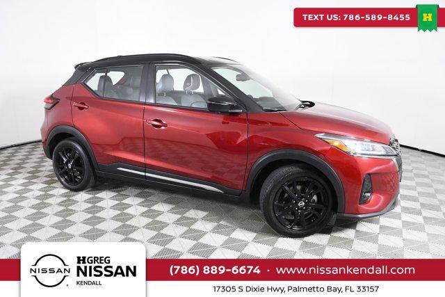 used 2022 Nissan Kicks car, priced at $16,298