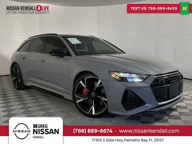 used 2021 Audi RS 6 Avant car, priced at $83,998