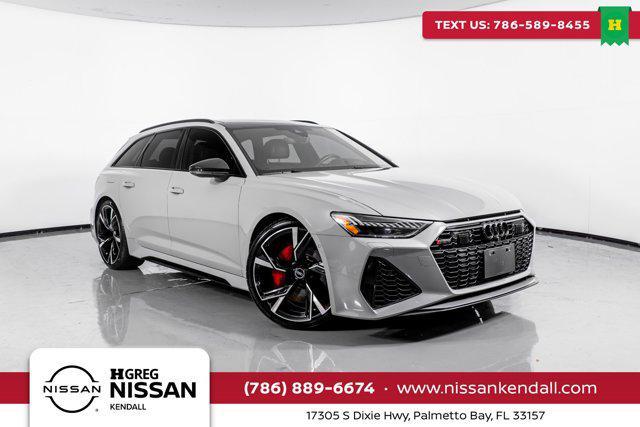 used 2021 Audi RS 6 Avant car, priced at $83,998