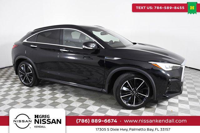 used 2022 INFINITI QX55 car, priced at $33,498