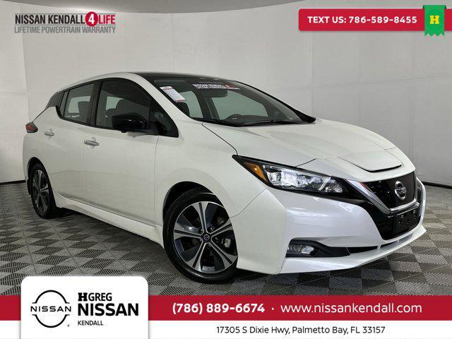 used 2020 Nissan Leaf car, priced at $11,892