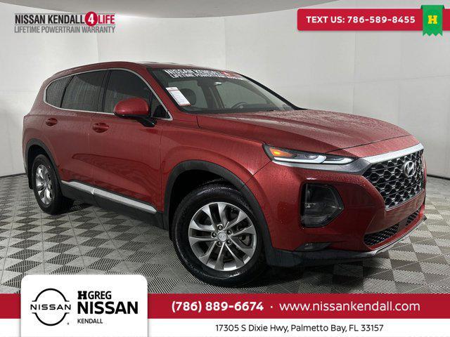 used 2020 Hyundai Santa Fe car, priced at $15,998