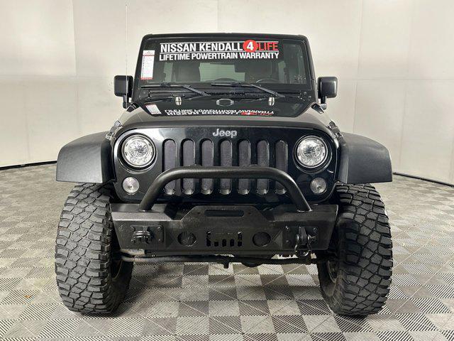 used 2017 Jeep Wrangler Unlimited car, priced at $19,798