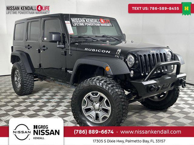 used 2017 Jeep Wrangler Unlimited car, priced at $20,298