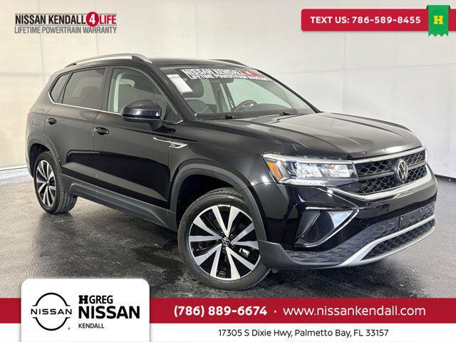 used 2024 Volkswagen Taos car, priced at $17,698