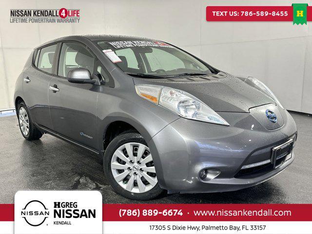 used 2017 Nissan Leaf car, priced at $6,998