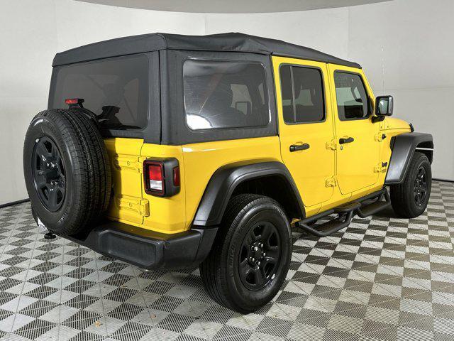 used 2021 Jeep Wrangler Unlimited car, priced at $22,998