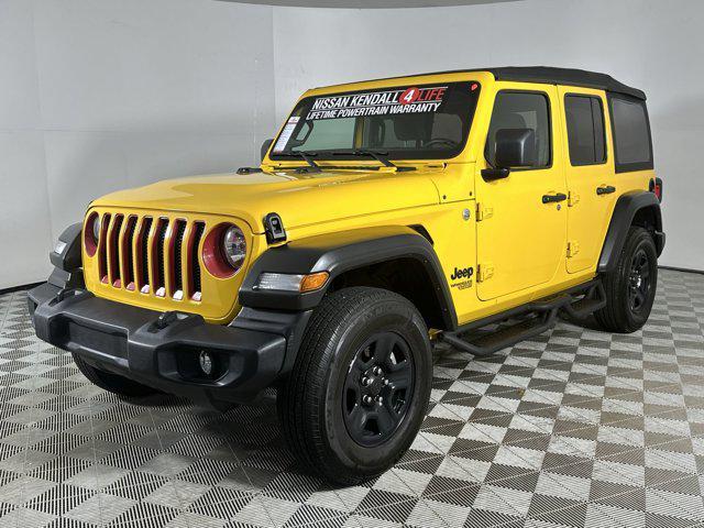 used 2021 Jeep Wrangler Unlimited car, priced at $22,998