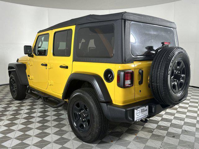 used 2021 Jeep Wrangler Unlimited car, priced at $22,998