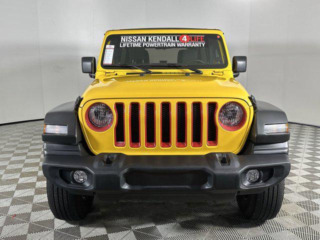 used 2021 Jeep Wrangler Unlimited car, priced at $22,998