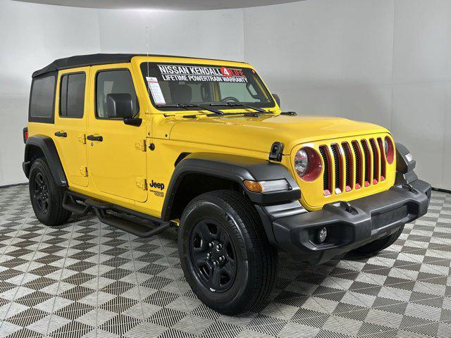 used 2021 Jeep Wrangler Unlimited car, priced at $22,998