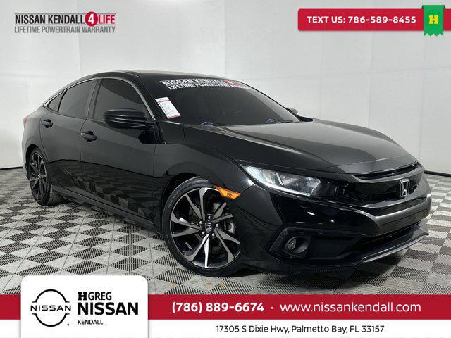 used 2020 Honda Civic car, priced at $18,298