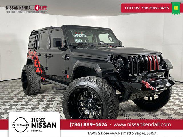 used 2018 Jeep Wrangler Unlimited car, priced at $47,955