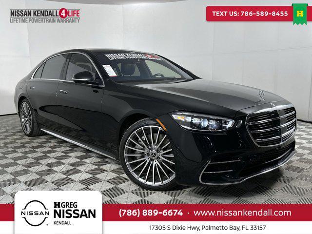 used 2023 Mercedes-Benz S-Class car, priced at $68,496