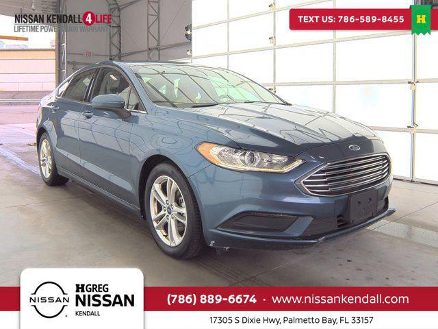 used 2018 Ford Fusion car, priced at $11,298