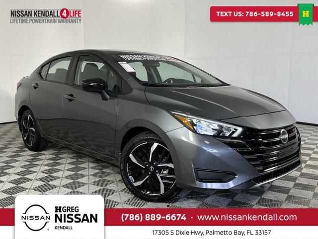 used 2024 Nissan Versa car, priced at $18,498
