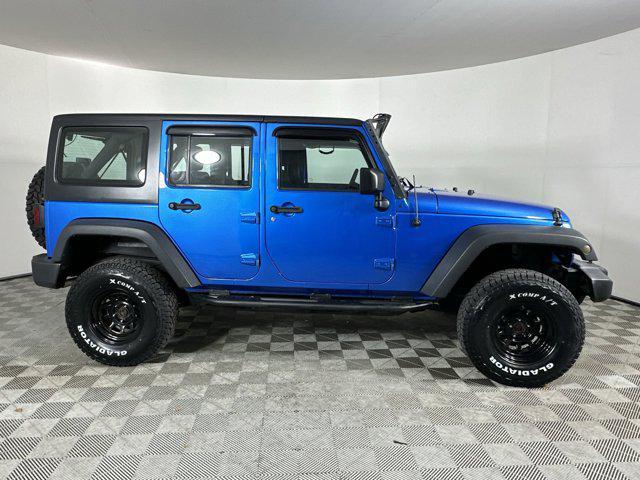 used 2016 Jeep Wrangler Unlimited car, priced at $17,598