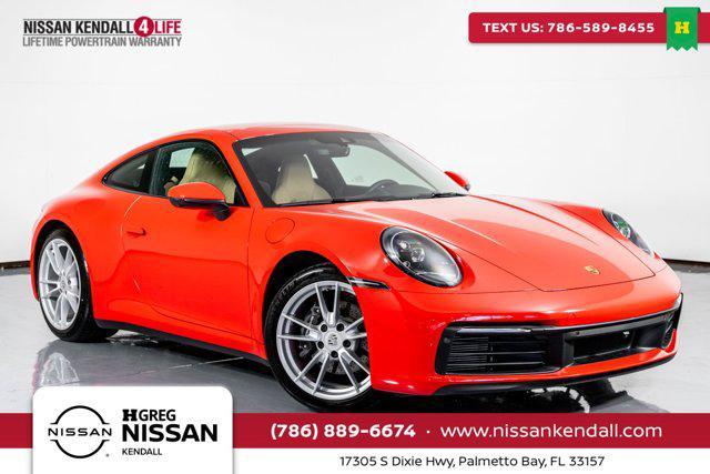 used 2023 Porsche 911 car, priced at $125,998