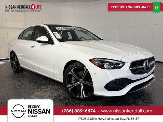 used 2023 Mercedes-Benz C-Class car, priced at $29,996