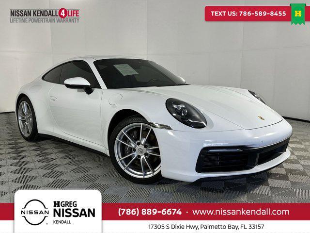 used 2021 Porsche 911 car, priced at $109,298