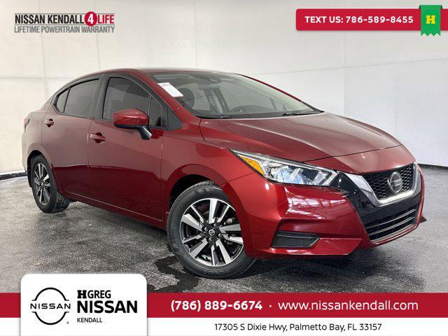 used 2022 Nissan Versa car, priced at $15,136