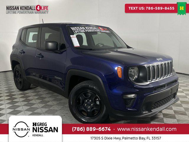 used 2020 Jeep Renegade car, priced at $11,234