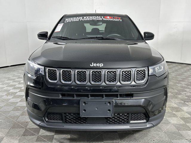 used 2023 Jeep Compass car, priced at $18,498
