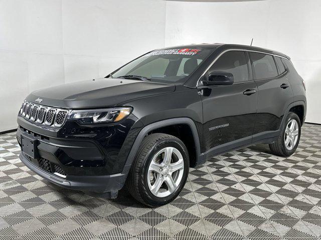 used 2023 Jeep Compass car, priced at $18,498
