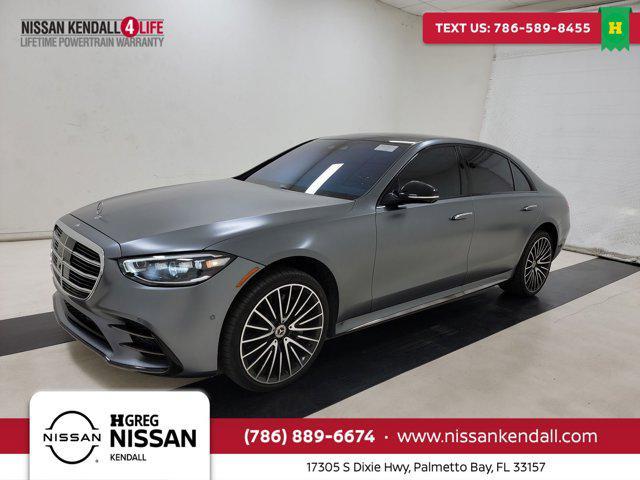 used 2023 Mercedes-Benz S-Class car, priced at $72,496