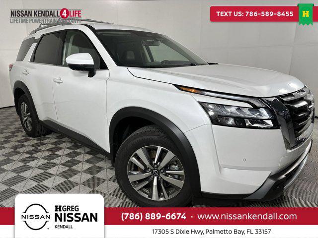 new 2025 Nissan Pathfinder car, priced at $42,482
