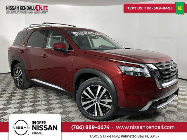 new 2025 Nissan Pathfinder car, priced at $48,943