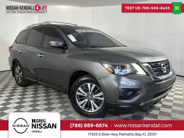 used 2018 Nissan Pathfinder car, priced at $9,998