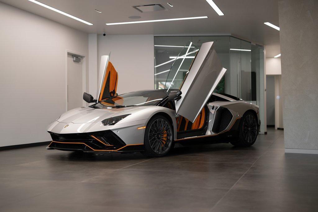 used 2022 Lamborghini Aventador SVJ car, priced at $899,900