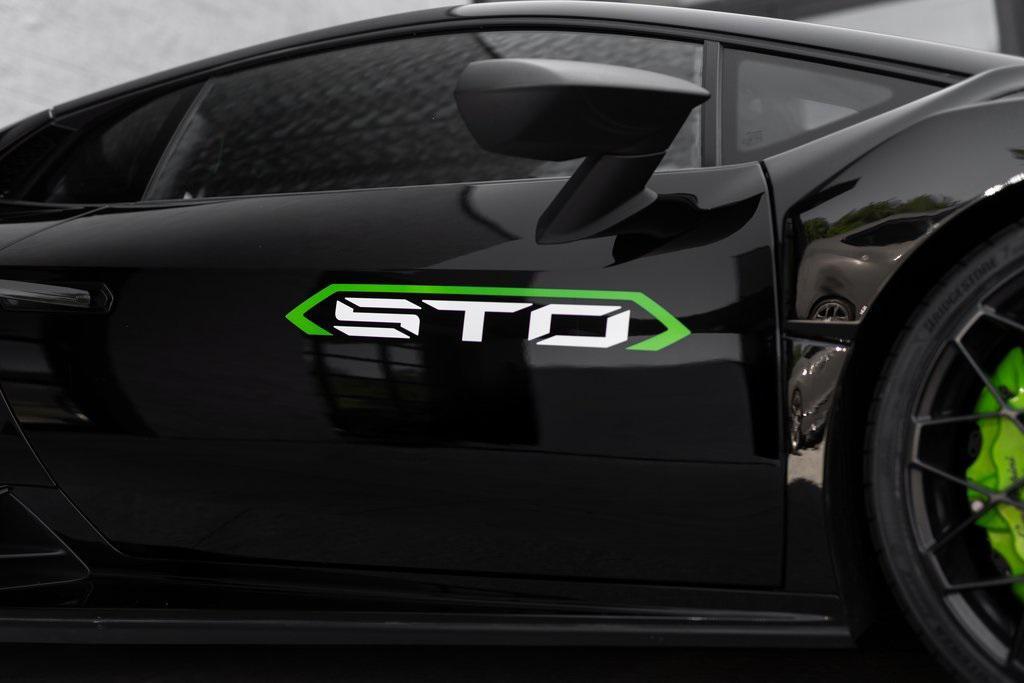 used 2022 Lamborghini Huracan STO car, priced at $360,386