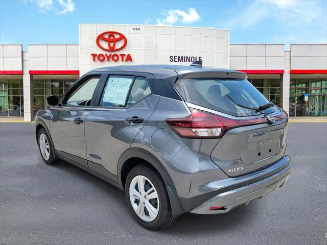 used 2024 Nissan Kicks car, priced at $18,395