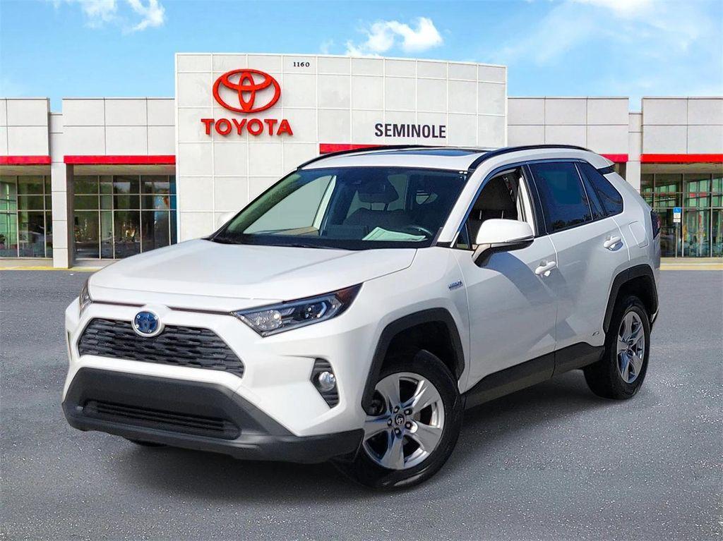 used 2021 Toyota RAV4 Hybrid car, priced at $23,195