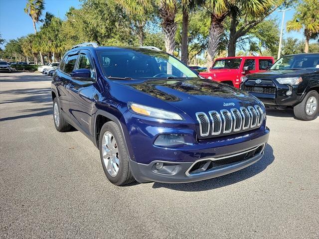 used 2014 Jeep Cherokee car, priced at $13,795