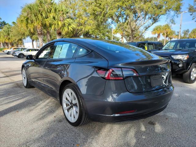 used 2022 Tesla Model 3 car, priced at $20,995