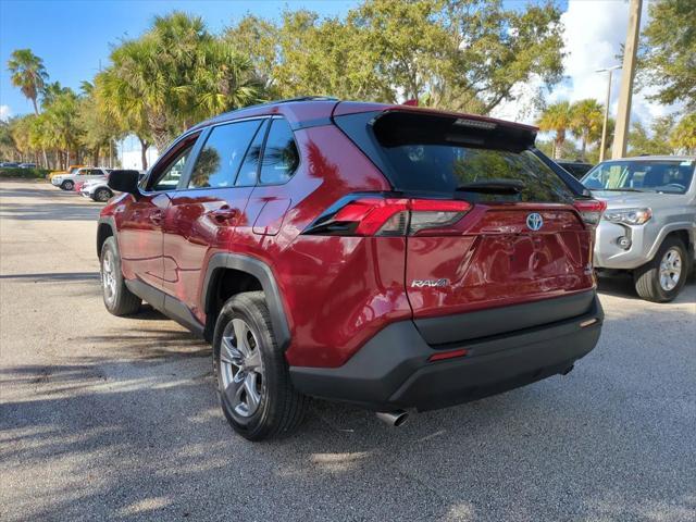 used 2024 Toyota RAV4 Hybrid car, priced at $31,395