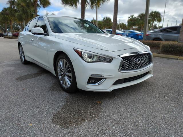 used 2021 INFINITI Q50 car, priced at $22,395