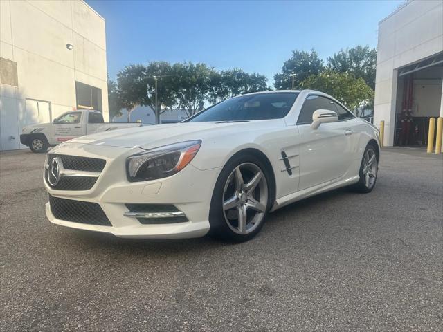 used 2016 Mercedes-Benz SL 550 car, priced at $43,491