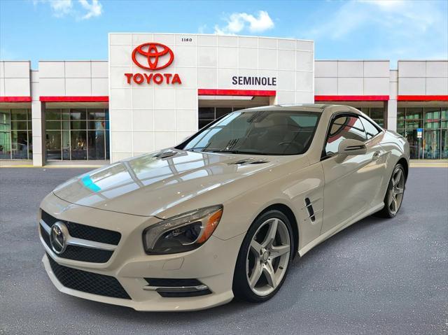 used 2016 Mercedes-Benz SL 550 car, priced at $43,395