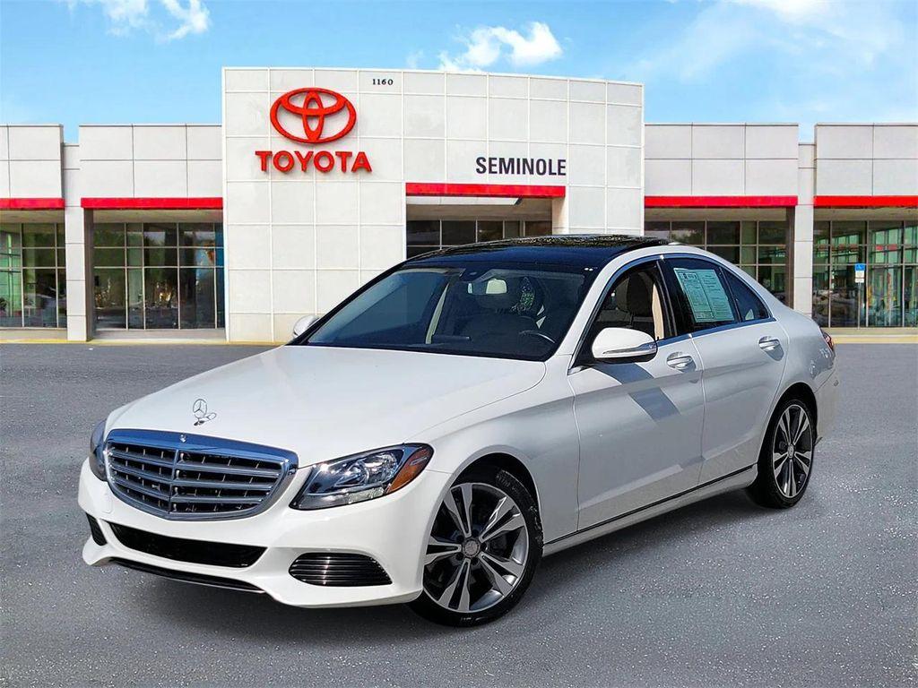 used 2015 Mercedes-Benz C-Class car, priced at $14,995