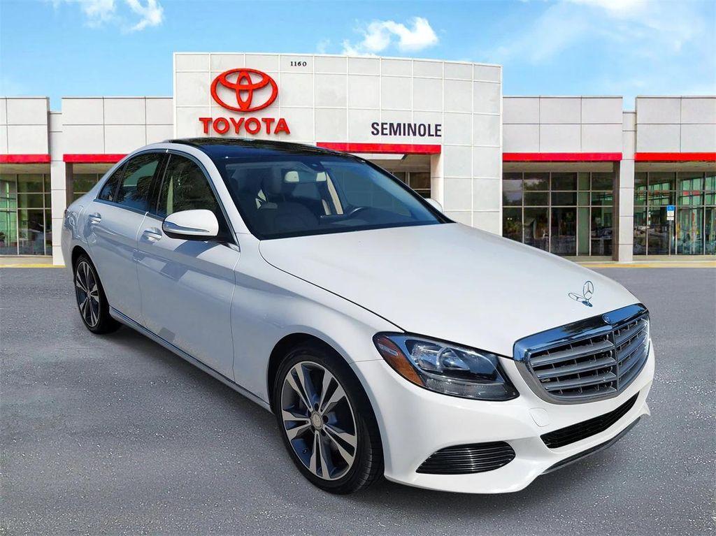 used 2015 Mercedes-Benz C-Class car, priced at $14,895