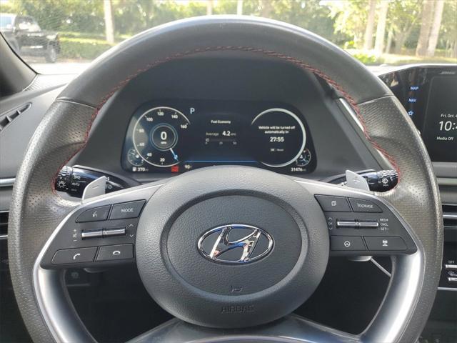 used 2022 Hyundai Sonata car, priced at $19,695