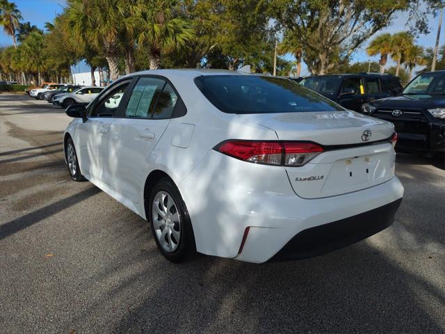 used 2023 Toyota Corolla car, priced at $18,195