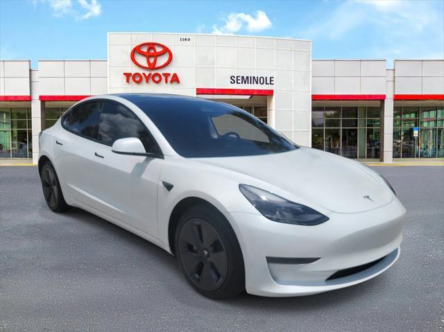 used 2022 Tesla Model 3 car, priced at $20,991