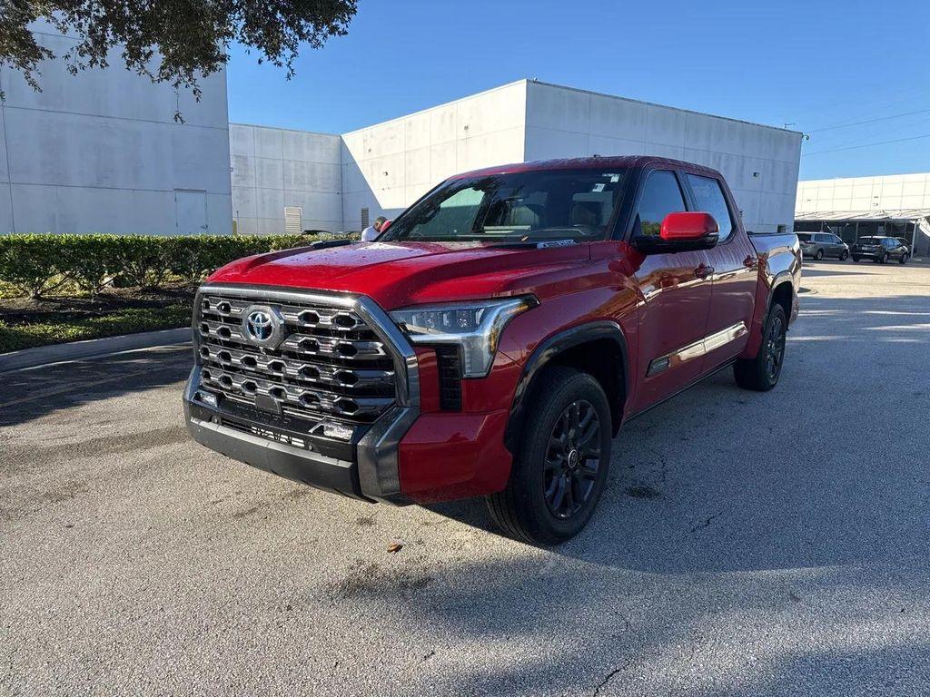 used 2024 Toyota Tundra Hybrid car, priced at $53,495